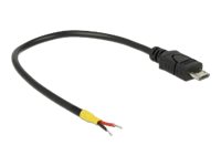 [85306] Delock Stromkabel - ohne Stecker zu Micro-USB Typ B (M)