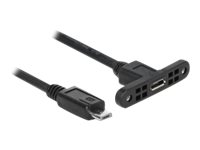 [85246] Delock USB-Verlängerungskabel - Micro-USB Typ B (M)