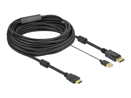 [85968] Delock Video- / Audiokabel - HDMI, USB (nur Strom)