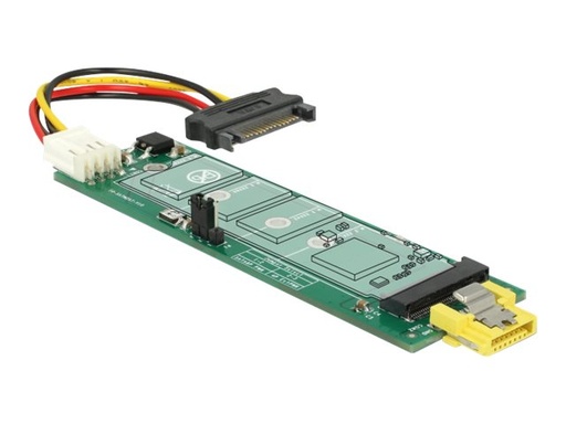 [63917] Delock Schnittstellenadapter - M.2 - M.2 Card