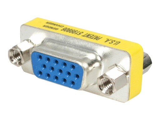 [GC15HSF] StarTech.com VGA HD15 Gender Changer - Bu/Bu - VGA Koppler - VGA-Gender Changer - HD-15 (VGA)