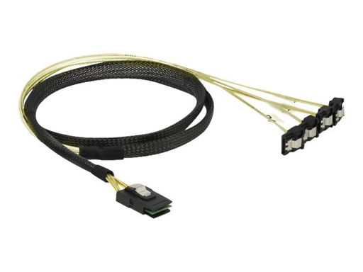 [85687] Delock SATA- / SAS-Kabel - SAS 6Gbit/s - Mini SAS (SFF-8087)
