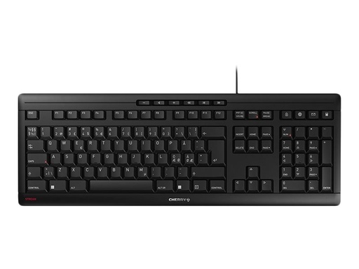 [JK-8500PN-2] Cherry STREAM KEYBOARD - Tastatur - USB - Pan-Nordic