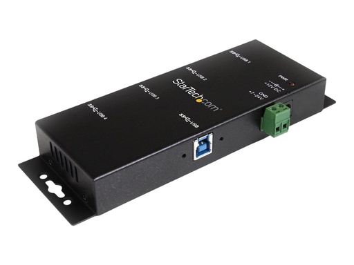 [ST4300USBM] StarTech.com Montierbarer 4 Port Industrieller USB 3.0 SuperSpeed Hub inkl. Netzteil