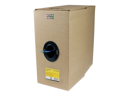 [WIR6CMRBL] StarTech.com 1000 ft Bulk Roll of Blue CMR Cat6 Solid UTP Riser Cable - Cat 6 Riser Cable - Cat.6 CMR Ethernet Cable - 23 AWG - Blue (WIR6CMRBL)