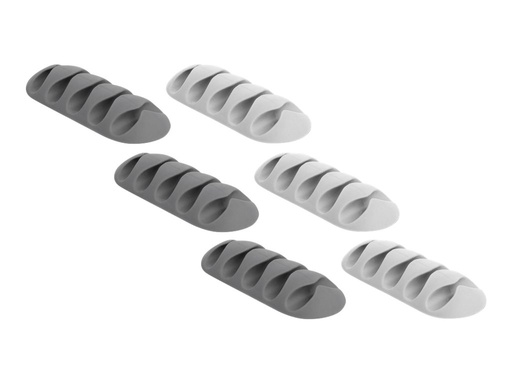 [18298] Delock with 5 feed-throughs - Kabelhalter-Kit