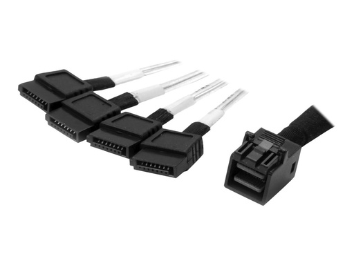 [SAS43SAT1M] StarTech.com StarTech Internes Mini-SAS auf SATA Kabel - SFF-8643 zu 4x SATA - 1m - SATA- / SAS-Kabel - 4x Mini SAS HD (SFF-8643)