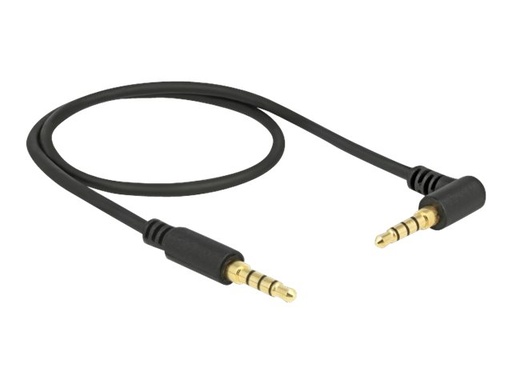 [85607] Delock Audiokabel - 4-poliger Mini-Stecker