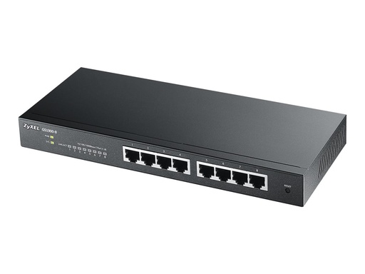 [GS1900-8-EU0102F] ZyXEL GS1900-8 - Switch - Smart - 8 x 10/100/1000
