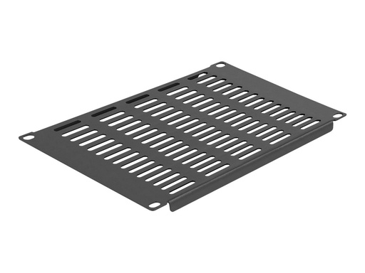 [66842] Delock Halterungs-Belüftungsplatte (horizontal) - Rack montierbar - Schwarz - 4U - 25.4 cm (10")