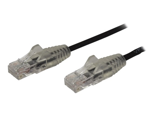 [N6PAT150CMBKS] StarTech.com 1,5 m Cat6-Kabel - Schlankes Cat6-Patchkabel - Schwarz - Snagless RJ45-Anschlüsse - Gigabit-Ethernet-Kabel - 28 AWG (N6PAT150CMBKS)