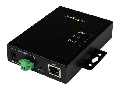 [NETRS2322P] StarTech.com Startech 2 Port Seriell auf IP Geräte Server