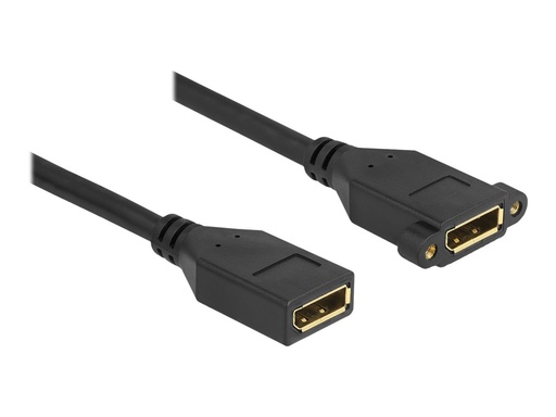 [87099] Delock DisplayPort-Buchse-/Steckerwandler - DisplayPort (W)