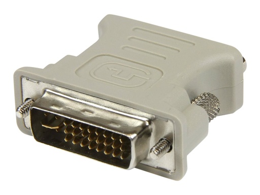 [DVIVGAMF] StarTech.com VGA auf DVI Monitor Adapter - St/Bu - Grau - VGA HD15 zu DVI-I Kupplung - VGA-Adapter - DVI-I (M)