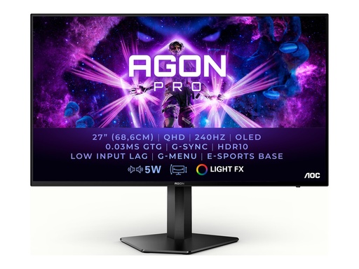 [AG276QZD] AOC AGON PRO AG276QZD - OLED-Monitor - Gaming - 67.3 cm (27")