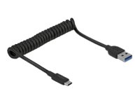 [85349] Delock USB 3.1 Gen 2 Coiled Cable Type-A male