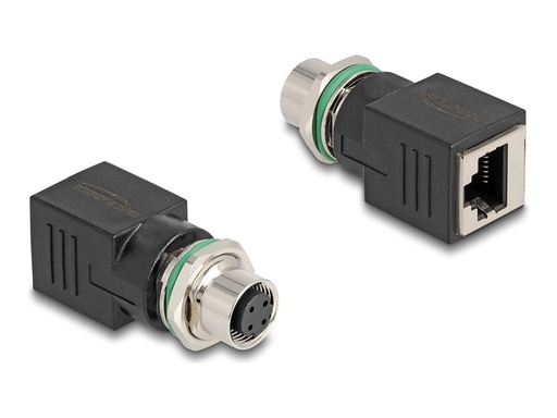 [60060] Delock Netzwerkadapter - M12 (4-polig) (W)