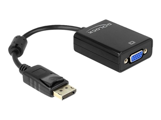 [61848] Delock Adapter Displayport male > VGA 15 pin female - VGA-Adapter - DisplayPort (M)