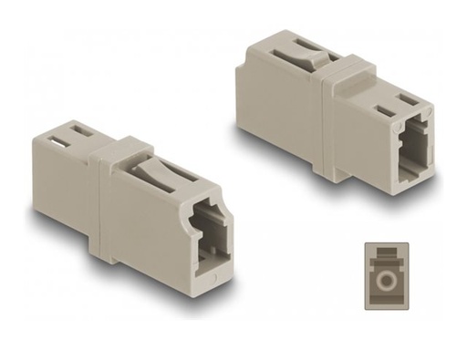 [87986] Delock Netzwerkkoppler - LC (W) zu LC (W)