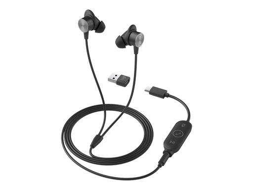 [981-001013] Logitech Zone Wired Earbuds - Headset - im Ohr