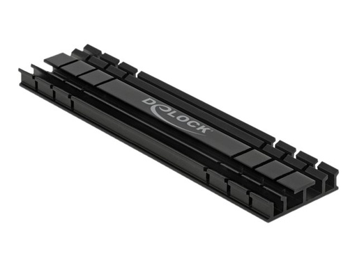 [18286] Delock Heatsink flat 100 mm for M.2 module black