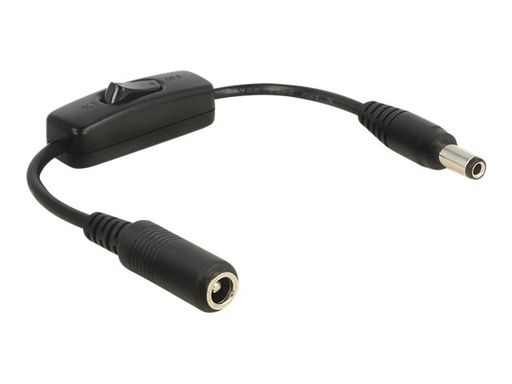 [65497] Delock Stromkabel - Gleichstromstecker 5,5 x 2,5 mm (M)