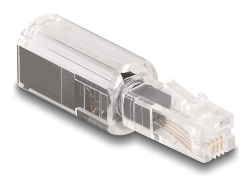 [88168] Delock Telefonadapter - RJ-10 (M) zu RJ-10 (W)