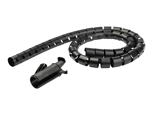 [CMSCOILED2] StarTech.com CMSCOILED2 Kabelbündelschlauch (2,5 m, 25mm / 1 Zoll Durchmesser, erweiterbarer Spiralkabel-Organizer)