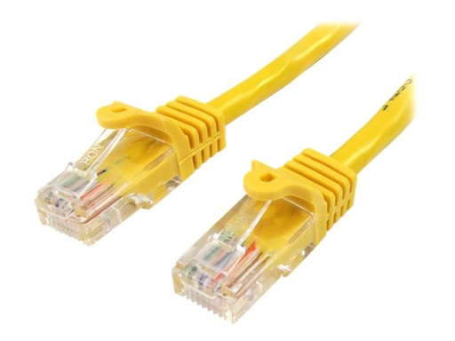 [45PAT10MYL] StarTech.com 10m Cat5e Ethernet Netzwerkkabel Snagless mit RJ45 - Cat 5e UTP Kabel - Gelb - Patch-Kabel - RJ-45 (M)