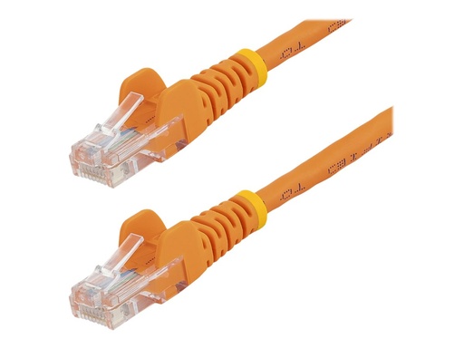[45PAT7MOR] StarTech.com 7m Cat5e Ethernet Netzwerkkabel Snagless mit RJ45 - Cat 5e UTP Kabel - Orange - Patch-Kabel - RJ-45 (M)
