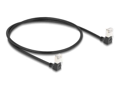 [80298] Delock Patch-Kabel - RJ-45 (M) nach unten abgewinkelt zu RJ-45 (M)