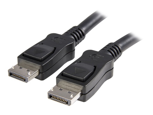 [DISPLPORT10L] StarTech.com 3m DisplayPort 1.2 Kabel mit Verriegelung (Stecker/Stecker)
