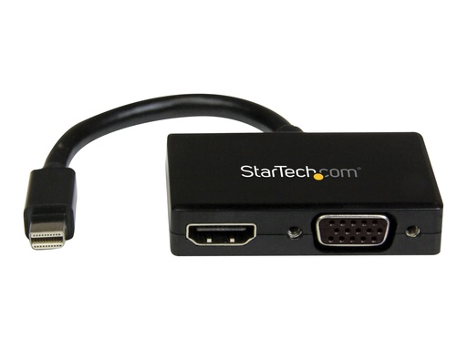 [MDP2HDVGA] StarTech.com Reise A/V Adapter: 2-in-1 Mini DisplayPort auf HDMI oder VGA Konverter