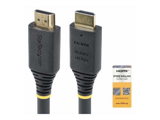 [HDMI2-CABLE-4K60-7M] StarTech.com 7m (22.9ft) Premium Certified High