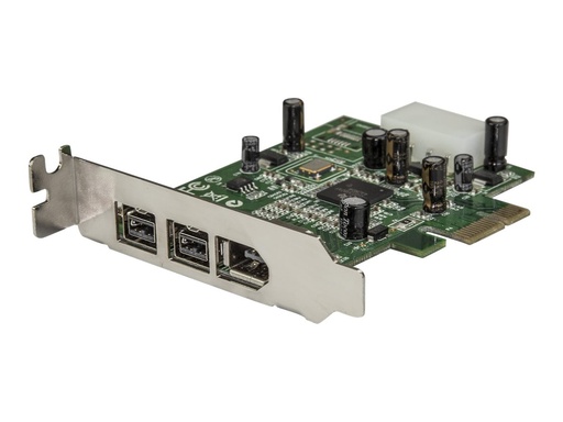 [PEX1394B3LP] StarTech.com 3 Port 800+400 FireWire PCI Express