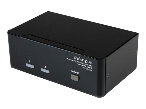 [SV231DD2DUA] StarTech.com 2 Port DVI USB KVM Switch mit Audio