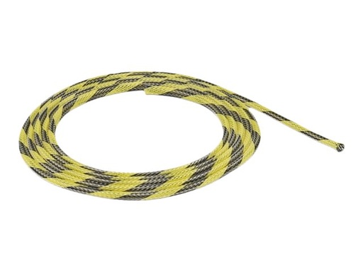 [20737] Delock Geflechtschlauch - dehnbar - 2 m - Schwarz