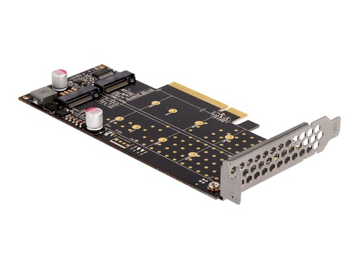 [89837] Delock PCI Express x8 Card to 2 x internal NVMe M.2 Key M