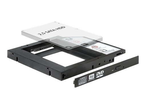 [61993] Delock Laufwerksschachtadapter - 2.5" (6.4 cm)