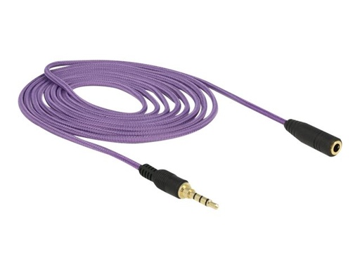 [85624] Delock Headset-Erweiterungskabel - 4-poliger