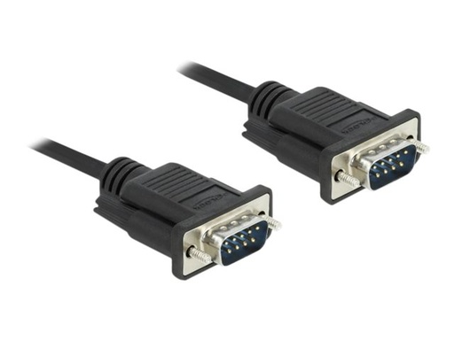 [86612] Delock Kabel seriell - DB-9 (M) zu DB-9 (M)