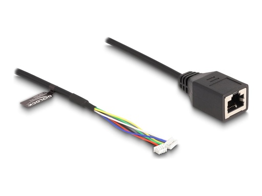 [88007] Delock Netzwerkadapterkabel - 6-poliger Kopf, 4-poliger Kopf (W)