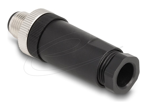 [60566] Delock Netzanschluss - 3-poliger M12-A (M)