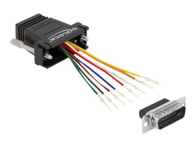 [66647] Delock Netzwerkadapter - 15 pin D-Sub (DB-15)