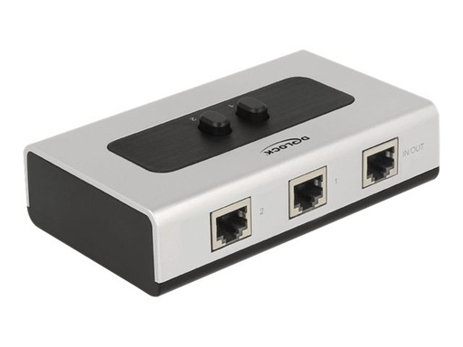 [87673] Delock Switch RJ45 10/100/1000 2 port manual