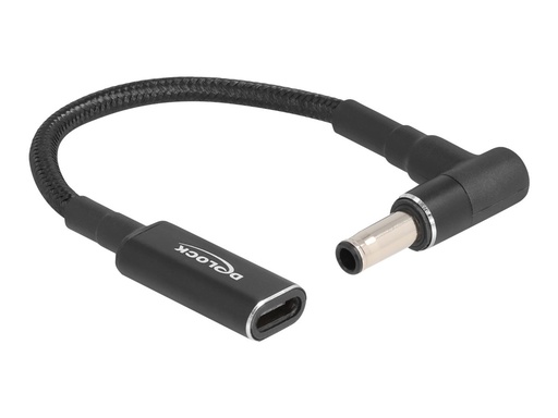 [60042] Delock Netzteil - 24 pin USB-C (W) zu Gleischstromstecker 5,5 x 3,0 mm (M)