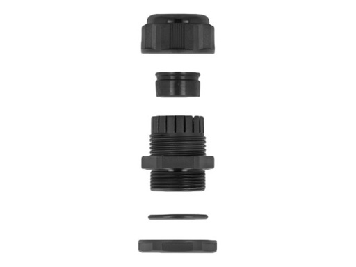 [60381] Delock Kabelverschraubung - Schwarz (Packung