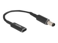 [60032] Delock Netzteil - 24 pin USB-C (W) zu Gleichstromstecker 7,4 x 5,0 mm (M)
