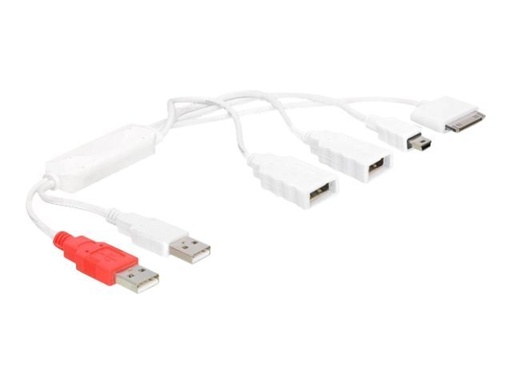 [61829] Delock USB 2.0 external 4-port cable HUB - Hub