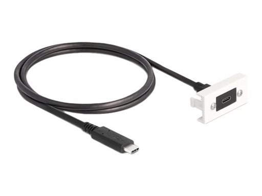 [81386] Delock USB-Kabel - 24 pin USB-C (W) zu 24 pin USB-C (M)